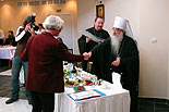 
Представители церковного округа Дортмунд-Вест (Германия) в приходе "Всех скорбящих Радость" в 2007 году.

