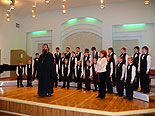 
Открытие первого Рождественского фестиваля хоров мальчиков и юношей.
