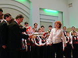 
Открытие первого Рождественского фестиваля хоров мальчиков и юношей.

