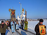 
Крестный ход в день закрытия православной выставки «Семья – единение и любовь» в городе Жодино
